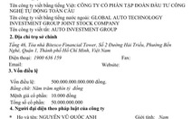 Báo cáo Bộ Công an về doanh nghiệp đăng ký vốn trên 525.000 tỉ đồng