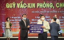 VIB cùng ngành Ngân hàng đóng góp vào Quỹ vắc xin phòng COVID-19