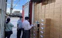 22.000 hộp sữa viện trợ từ Úc đã được thông quan