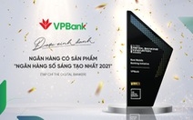 VPBank nhận giải thưởng "Ngân hàng số sáng tạo nhất 2021"