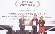 "Dai-ichi - Cung đường yêu thương 2021" xác lập kỷ lục Việt Nam