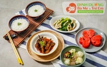 "Ngân hàng" thực đơn cân bằng dinh dưỡng cho bà mẹ và trẻ em