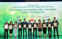 HDBank được vinh danh hạng mục báo cáo thường niên tốt nhất